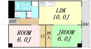 エミネンス新大阪の物件間取画像